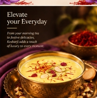 Elevate your Everyday - Kesharji Royal Saffron Kheer Delicacy